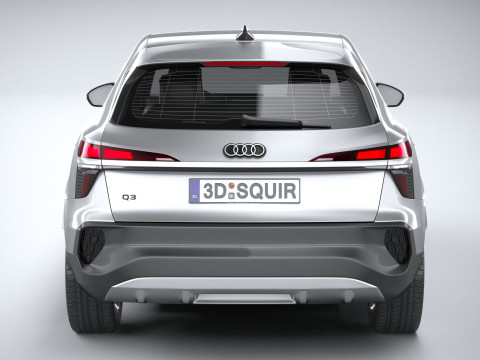 Audi Q3 Sportback 2026 3D Model