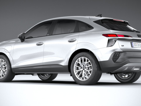 Audi Q3 Sportback 2026 3D Model