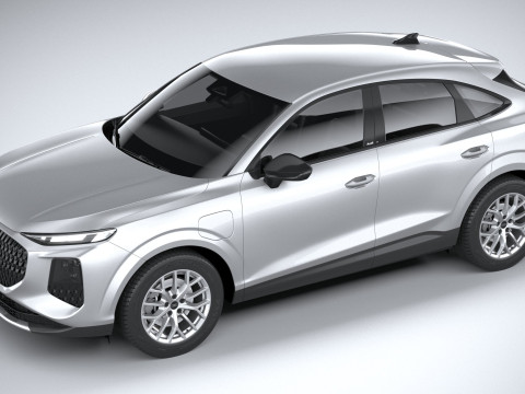 Audi Q3 Sportback 2026 3D Model