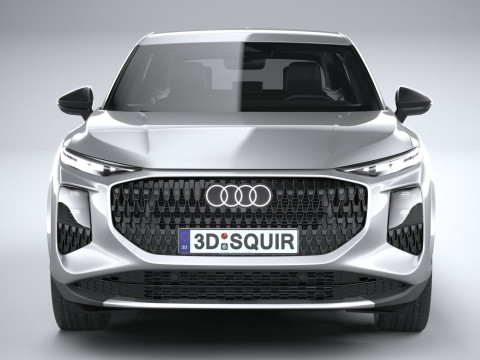 Audi Q3 Sportback 2026 3D Model