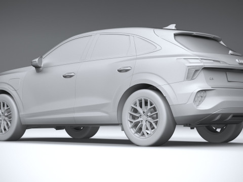 Audi Q3 Sportback 2026 3D Model
