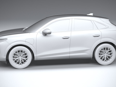 Audi Q3 Sportback 2026 3D Model