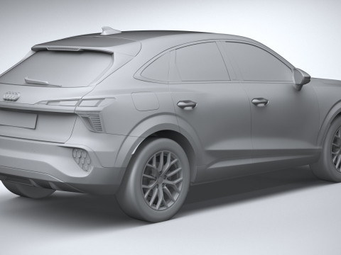 Audi Q3 Sportback 2026 3D Model
