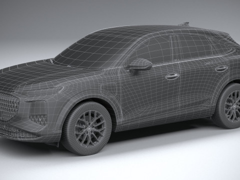 Audi Q3 Sportback 2026 3D Model