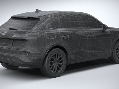 Audi Q3 Sportback 2026 3D Model