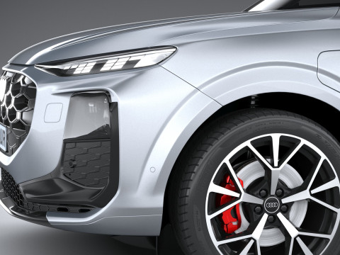 Audi Q3 Sportback S-Line 2026 3D Model