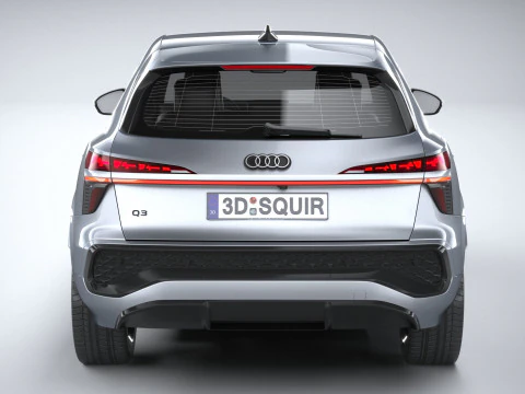 Audi Q3 Sportback S-Line 2026 3D Model