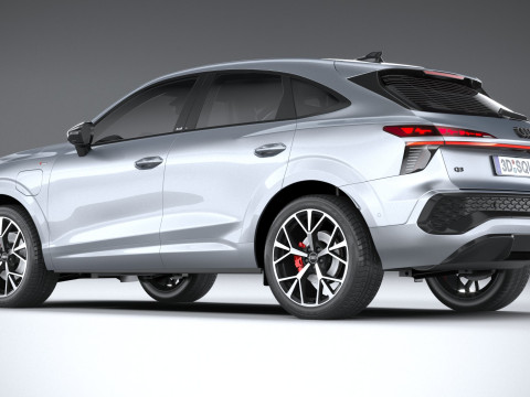 Audi Q3 Sportback S-Line 2026 3D Model