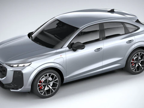 Audi Q3 Sportback S-Line 2026 3D Model