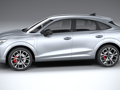 Audi Q3 Sportback S-Line 2026 3D Model