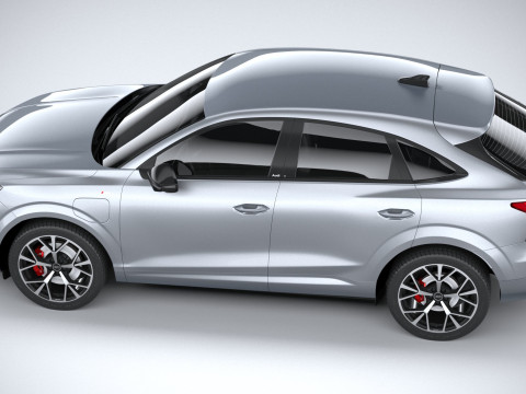 Audi Q3 Sportback S-Line 2026 3D Model