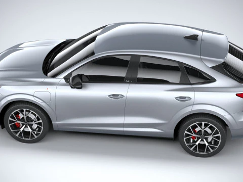 Audi Q3 Sportback S-Line 2026 3D Model