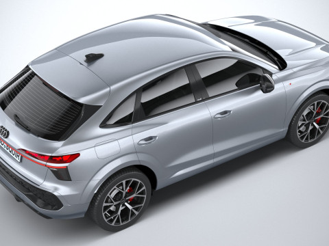 Audi Q3 Sportback S-Line 2026 3D Model