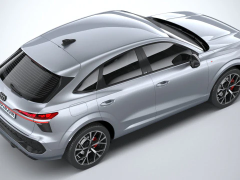 Audi Q3 Sportback S-Line 2026 3D Model