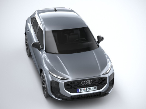Audi Q3 Sportback S-Line 2026 3D Model
