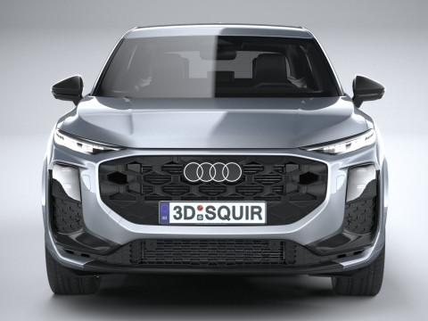 Audi Q3 Sportback S-Line 2026 3D Model