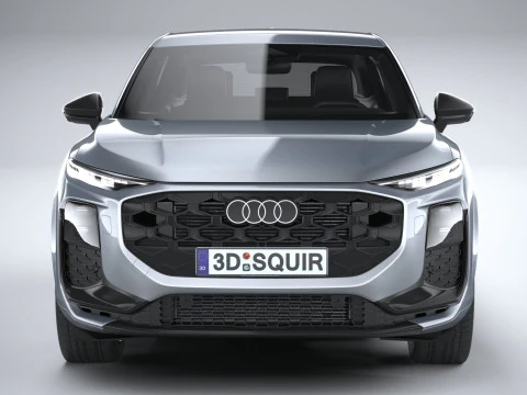 Audi Q3 Sportback S-Line 2026 3D Model