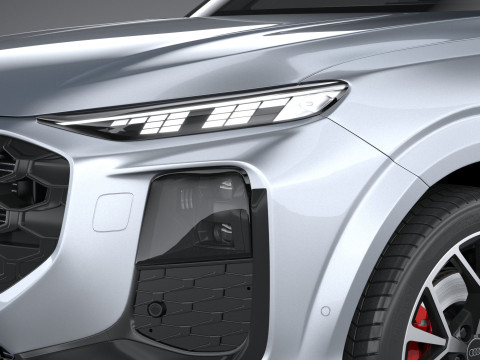 Audi Q3 Sportback S-Line 2026 3D Model
