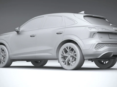 Audi Q3 Sportback S-Line 2026 3D Model