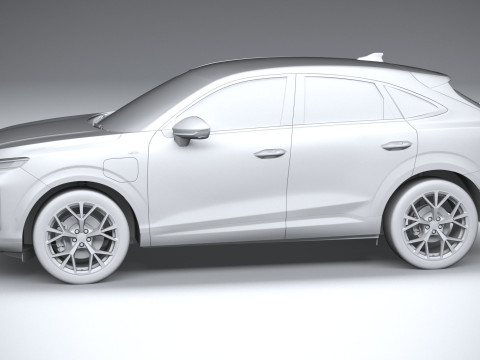 Audi Q3 Sportback S-Line 2026 3D Model