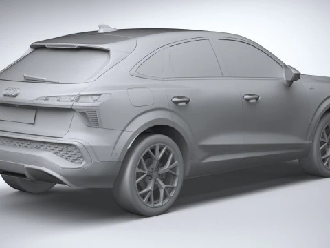 Audi Q3 Sportback S-Line 2026 3D Model