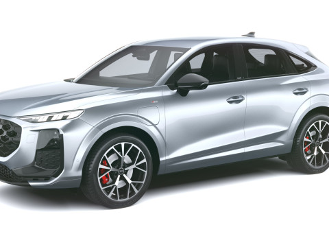 アウディ Q3 スポーツバック S-Line 2026 3Dモデル