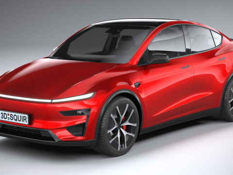 Tesla Model Y Performance 2026 Modèle 3D