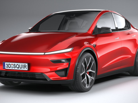 Tesla Model Y Performance 2026 Modèle 3D