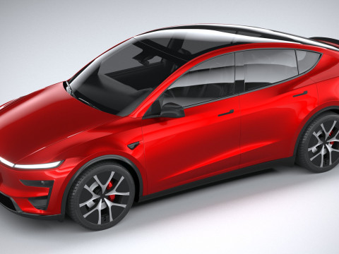 Tesla Model Y Performance 2026 Modèle 3D
