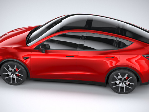 Tesla Model Y Performance 2026 Modèle 3D
