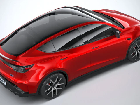 Tesla Model Y Performance 2026 3D Model