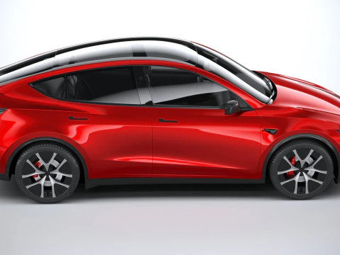 Tesla Model Y Performance 2026 3D Model