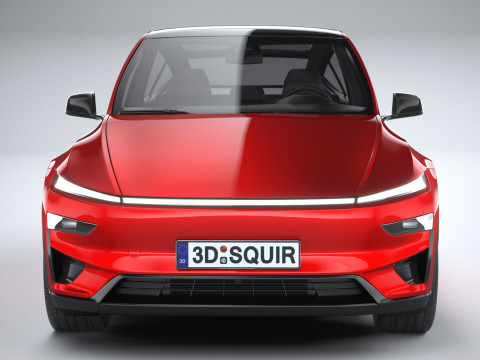 Tesla Model Y Performance 2026 Modèle 3D
