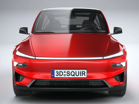 Tesla Model Y Performance 2026 3D Model