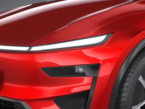 Tesla Model Y Performance 2026 3D Model