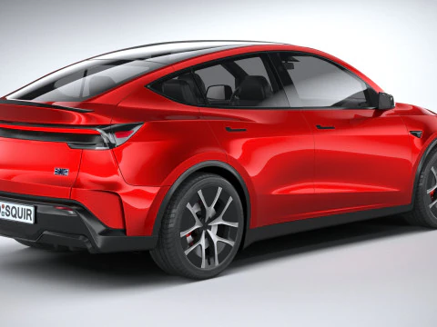 Tesla Model Y Performance 2026 3D Model