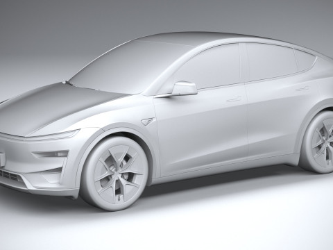 Tesla Model Y Performance 2026 Modèle 3D