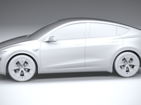 Tesla Model Y Performance 2026 Modèle 3D