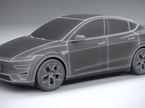 Tesla Model Y Performance 2026 Modèle 3D