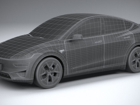 Tesla Model Y Performance 2026 Modèle 3D