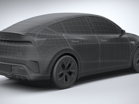 Tesla Model Y Performance 2026 Modèle 3D