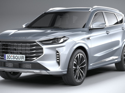 Jetour X70 Plus 2025 3D Model
