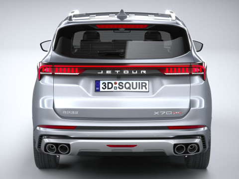 Jetour X70 Plus 2025 3D Model
