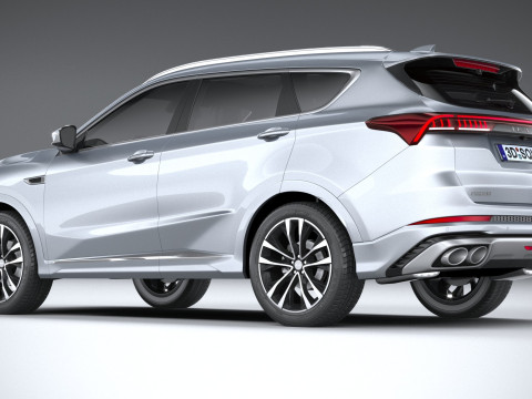 Jetour X70 Plus 2025 3D Model