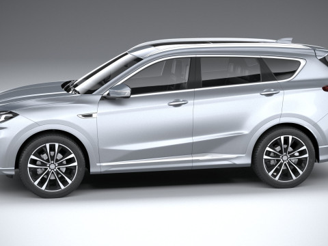 Jetour X70 Plus 2025 3D Model