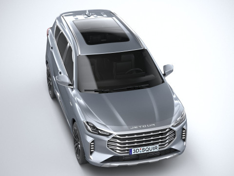 Jetour X70 Plus 2025 3D Model