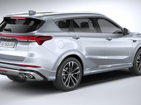 Jetour X70 Plus 2025 3D Model