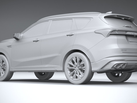 Jetour X70 Plus 2025 3D Model