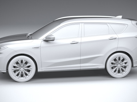 Jetour X70 Plus 2025 3D Model