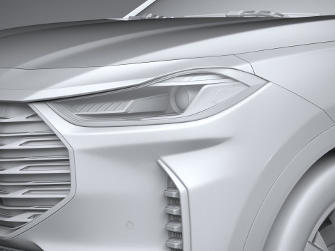 Jetour X70 Plus 2025 3D Model